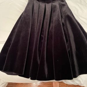 Maje velvet skirt